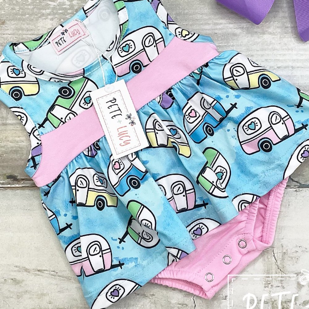 Pete and  Lucy Romper